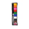 Huaba cross-border color-blocking water-based face color is bright and easy to erase. It is a must-have for Children's Day, Halloween, Christmas stage performances and npc makeup Specification image